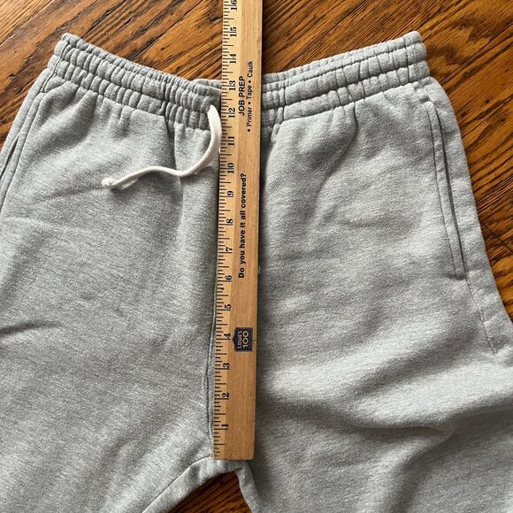 Pacsun Mens Gray Joggers Sweatpants Fleece Drawstring Activewear Size M - Picture 6 of 10